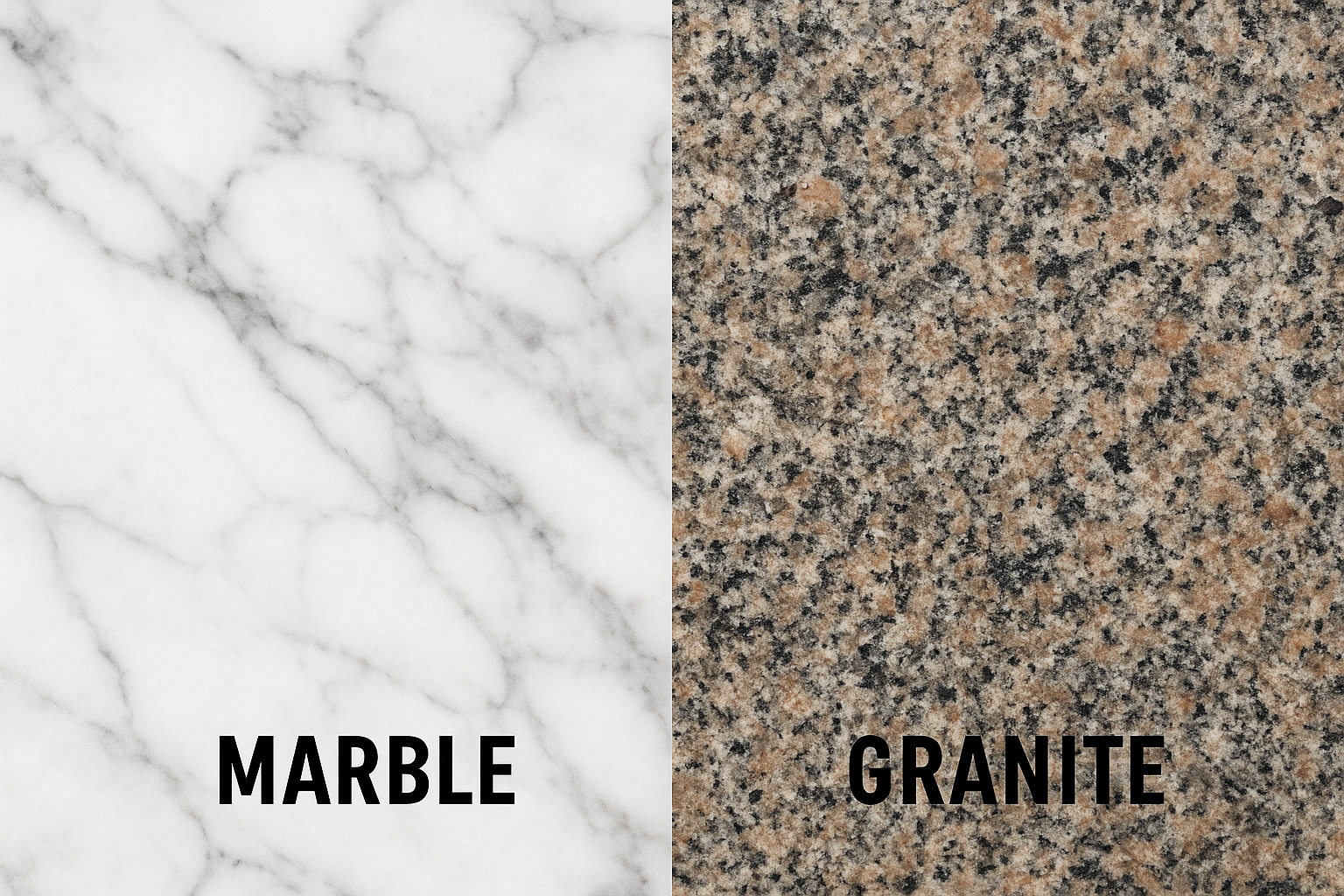 PHÂN BIỆT ĐÁ GRANITE VÀ MARBLE